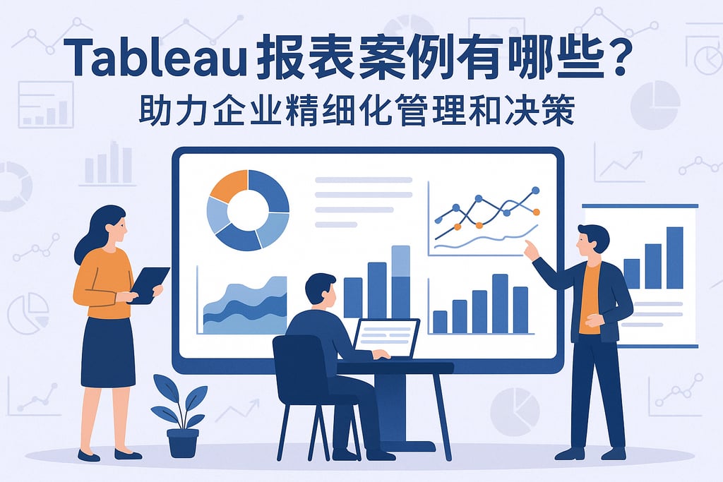 Tableau报表案例有哪些？助力企业精细化管理和决策
