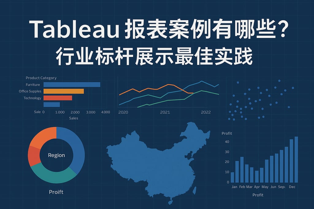 Tableau报表案例有哪些？行业标杆展示最佳实践