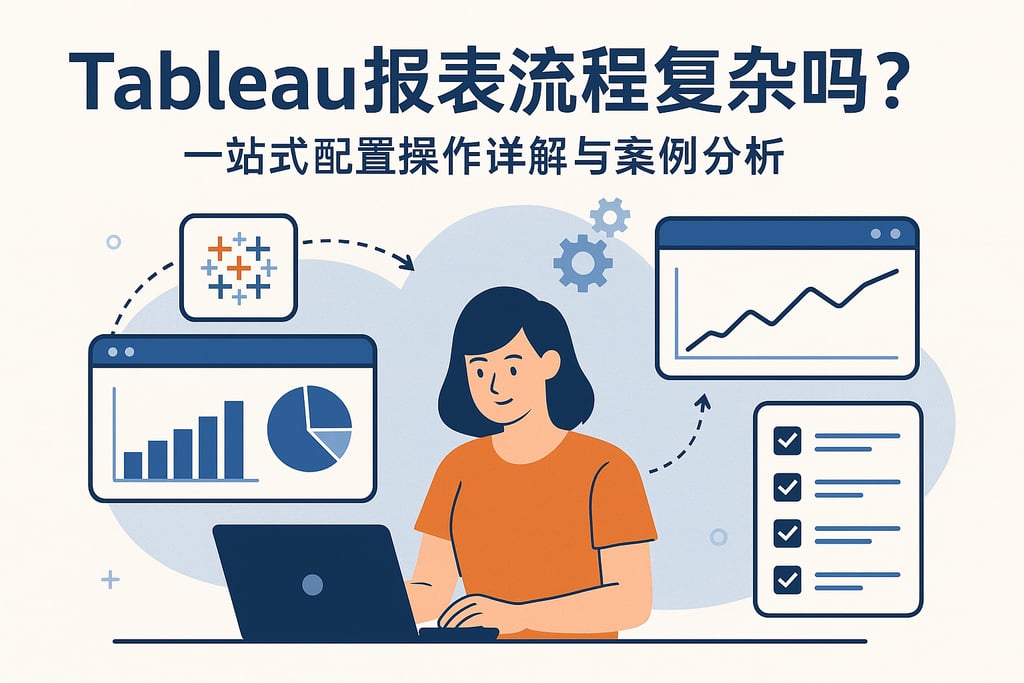 Tableau报表流程复杂吗？一站式配置操作详解与案例分析