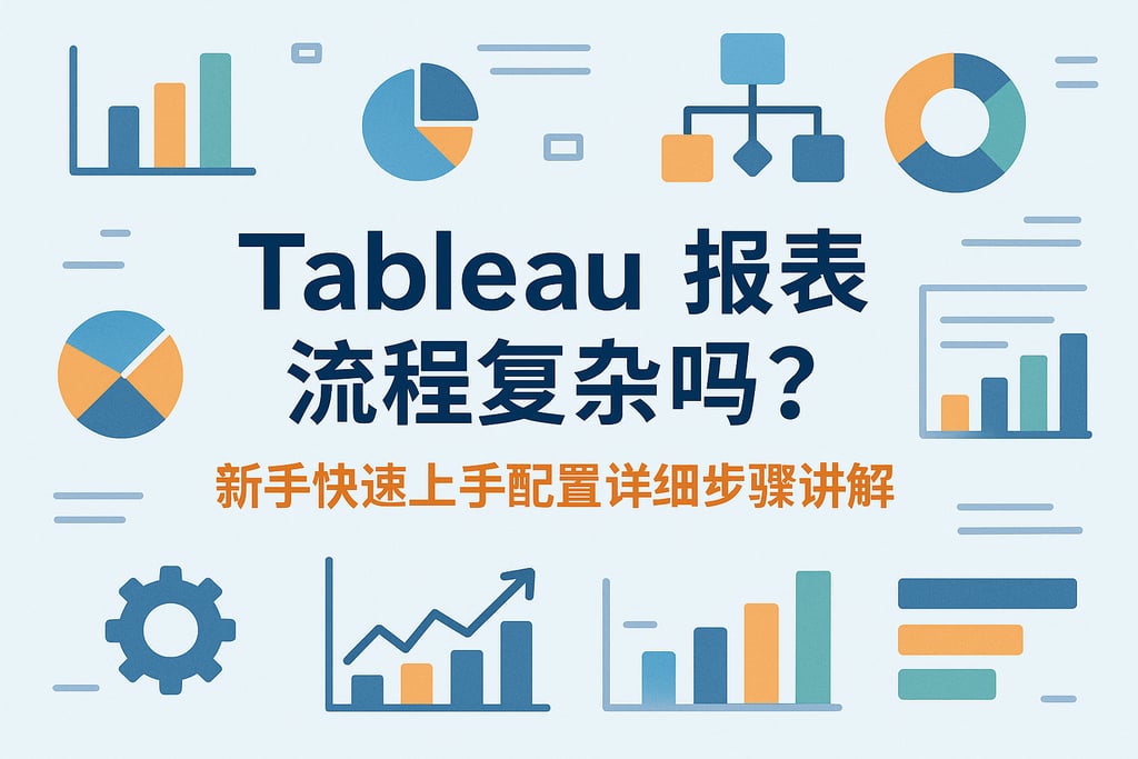 Tableau报表流程复杂吗？新手快速上手配置详细步骤讲解