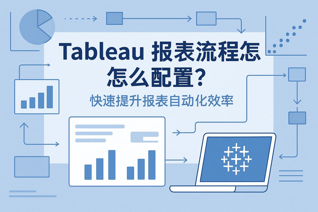 Tableau报表流程怎么配置？快速提升报表自动化效率