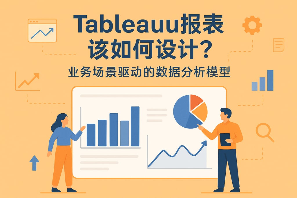 Tableau报表该如何设计？业务场景驱动的数据分析模型