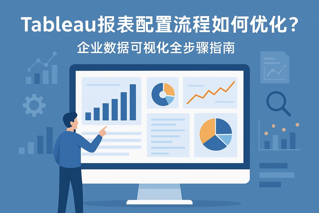 Tableau报表配置流程如何优化？企业数据可视化全步骤指南