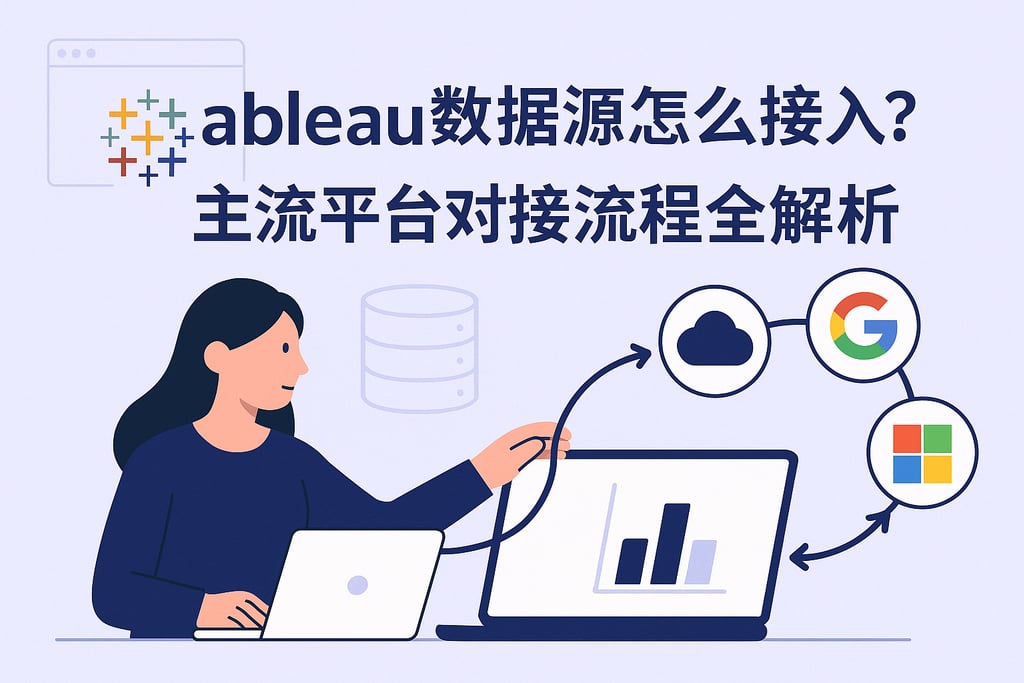 Tableau数据源怎么接入？主流平台对接流程全解析