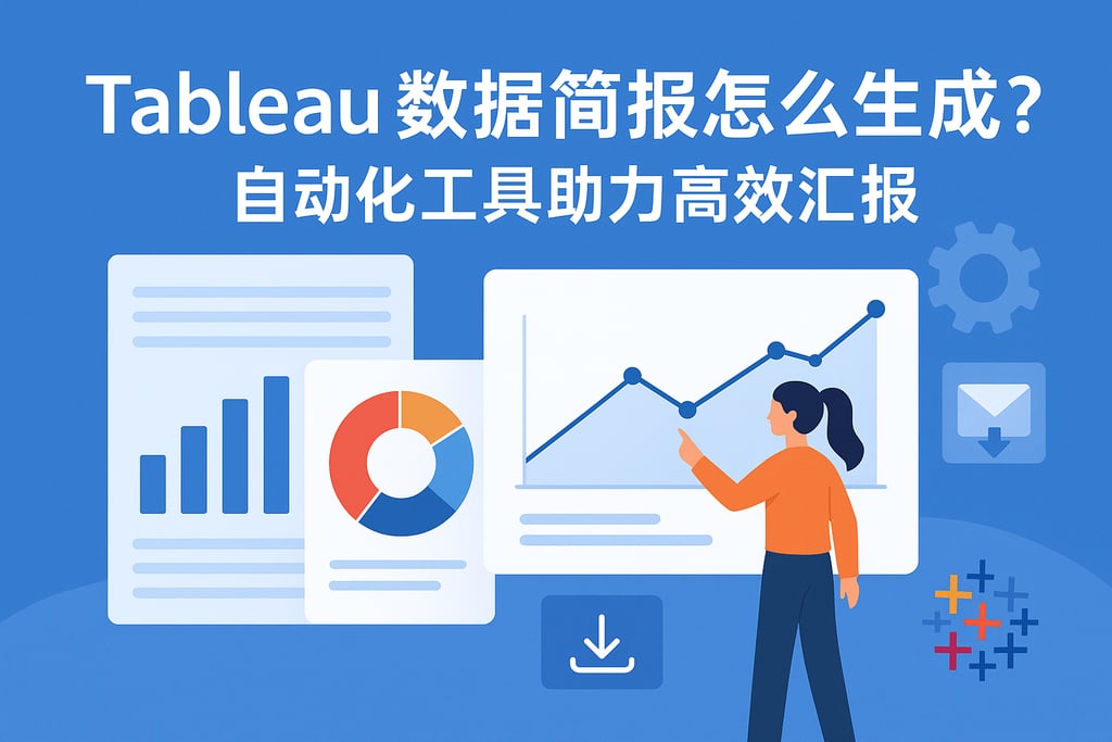 Tableau数据简报怎么生成？自动化工具助力高效汇报
