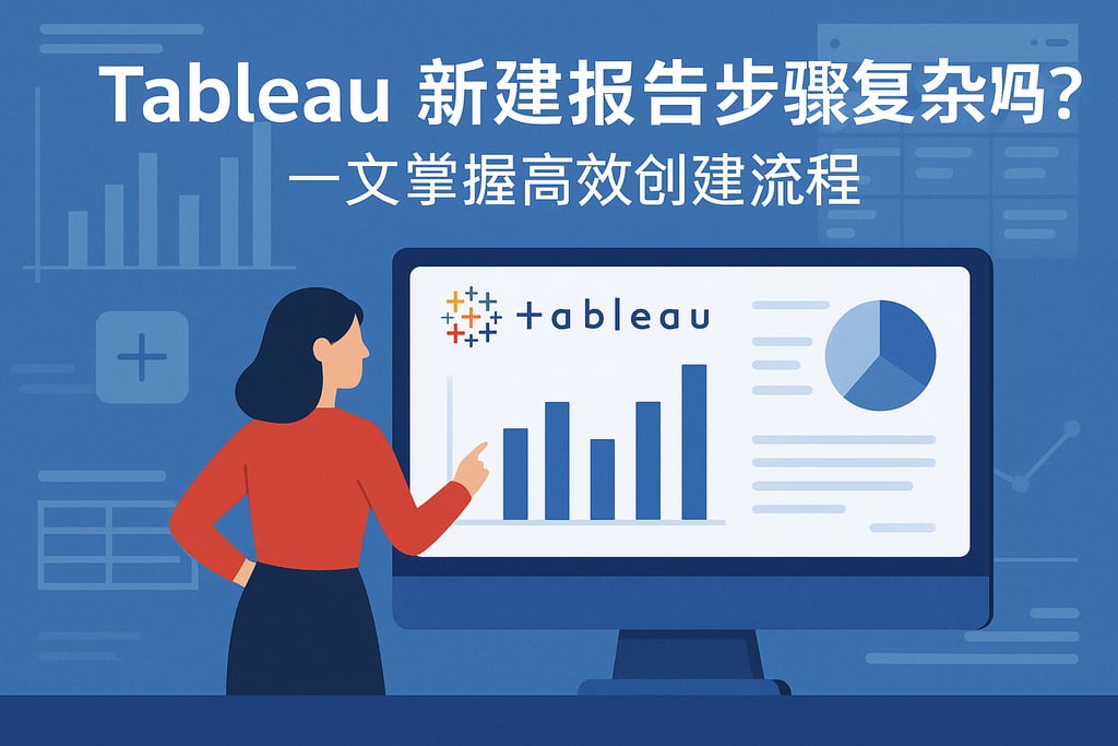 Tableau新建报告步骤复杂吗？一文掌握高效创建流程