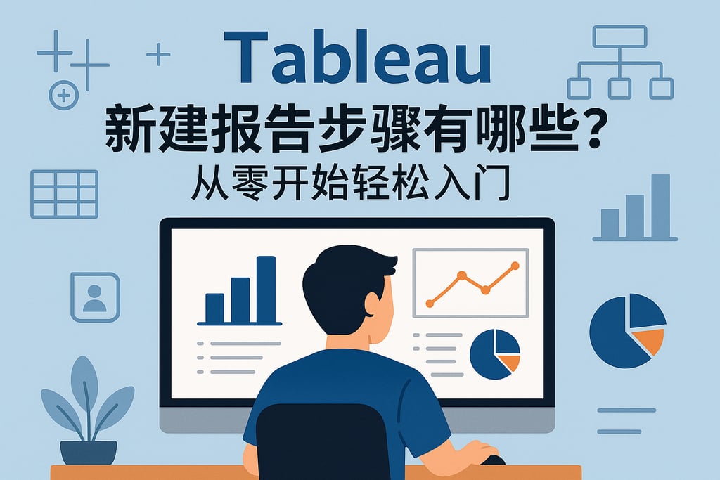 Tableau新建报告步骤有哪些？从零开始轻松入门