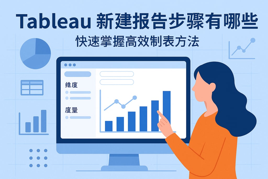 Tableau新建报告步骤有哪些？快速掌握高效制表方法