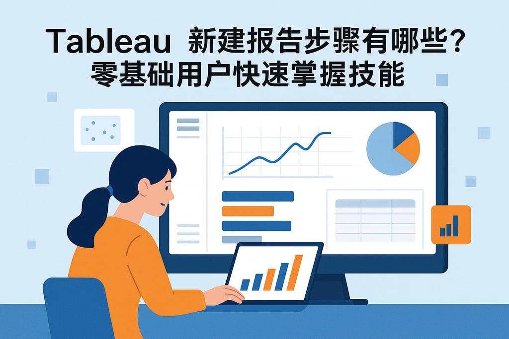 Tableau新建报告步骤有哪些？零基础用户快速掌握技能