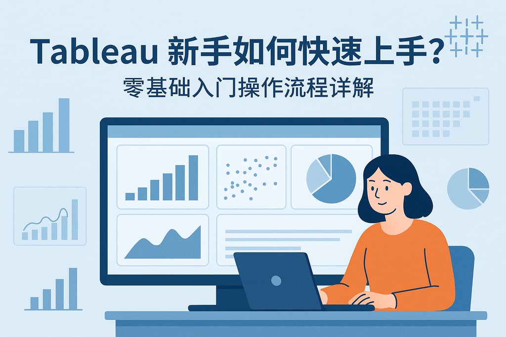 Tableau新手如何快速上手？零基础入门操作流程详解
