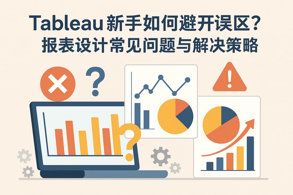Tableau新手如何避开误区？报表设计常见问题与解决策略
