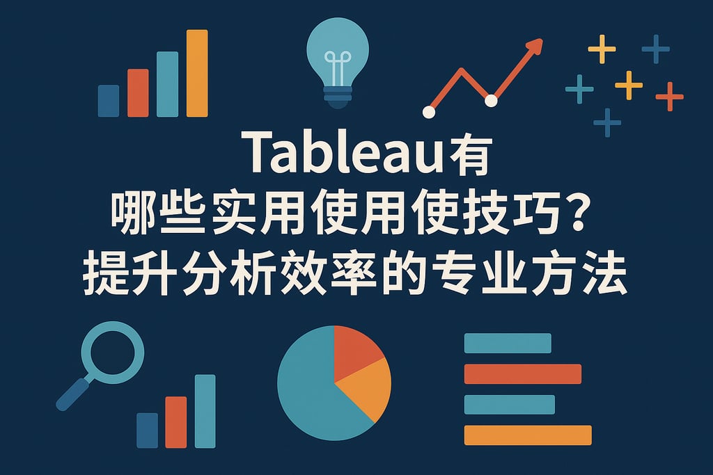 Tableau有哪些实用使用技巧？提升分析效率的专业方法