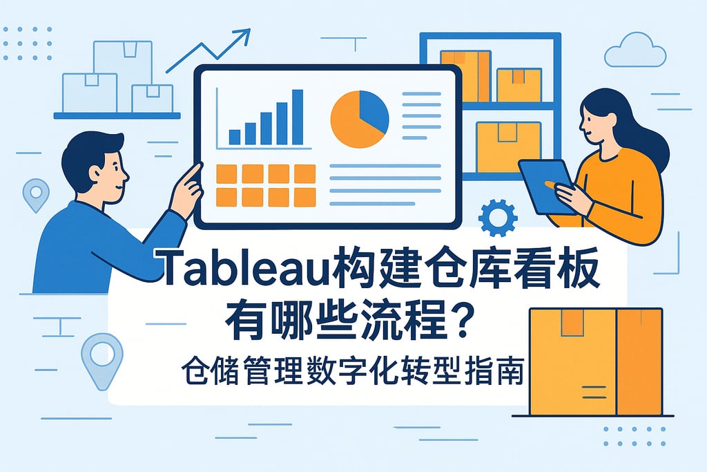 Tableau构建仓库看板有哪些流程？仓储管理数字化转型指南