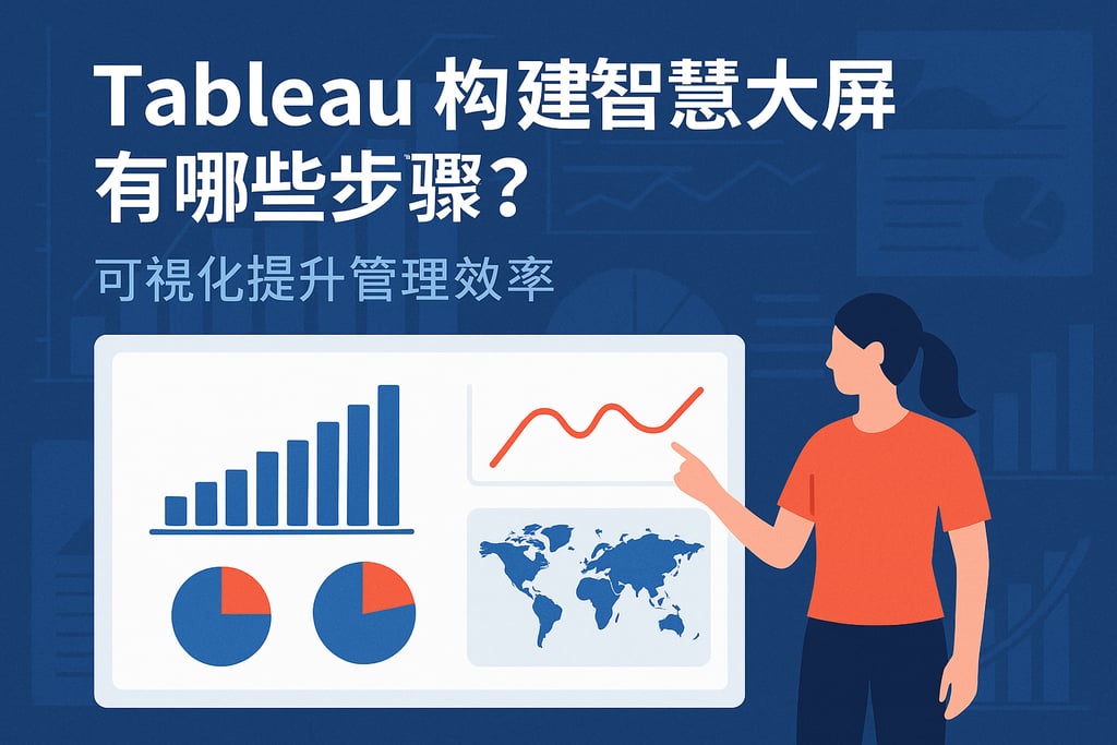 Tableau构建智慧大屏有哪些步骤？可视化提升管理效率