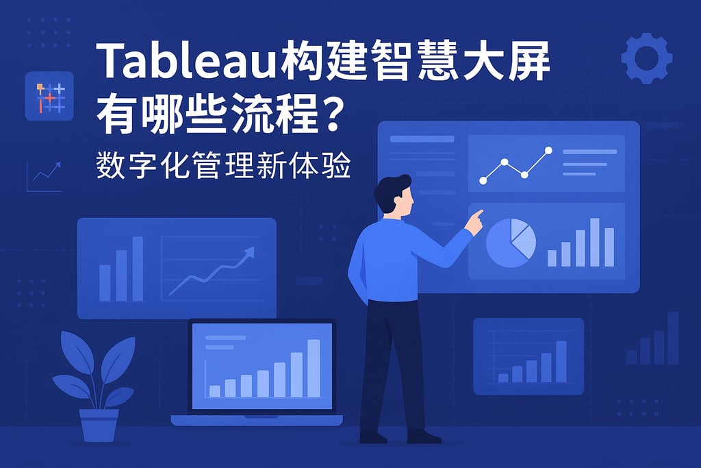 Tableau构建智慧大屏有哪些流程？数字化管理新体验