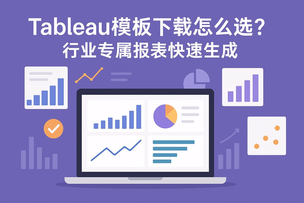 Tableau模板下载怎么选？行业专属报表快速生成
