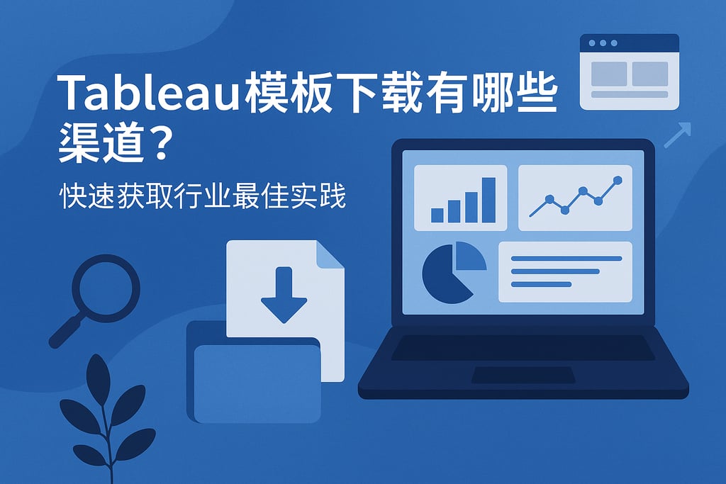 Tableau模板下载有哪些渠道？快速获取行业最佳实践