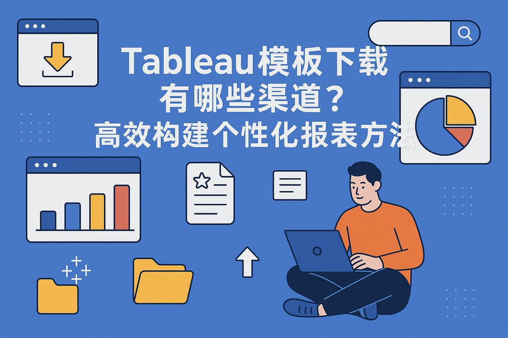 Tableau模板下载有哪些渠道？高效构建个性化报表方法
