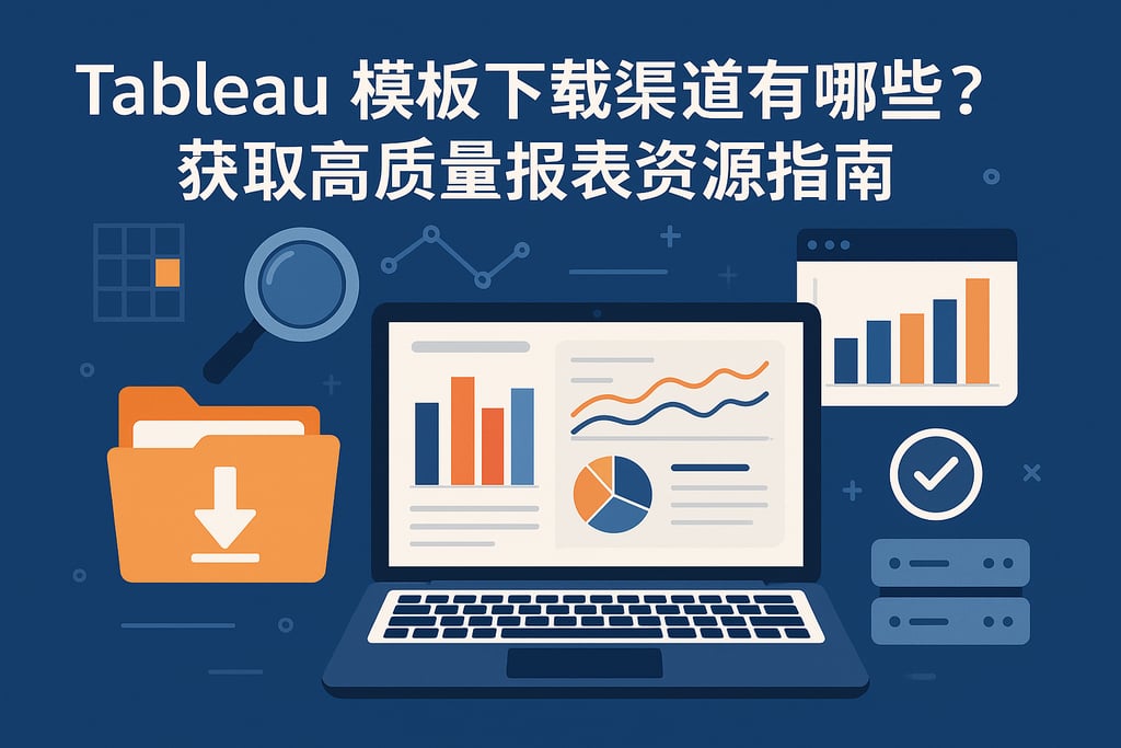 Tableau模板下载渠道有哪些？获取高质量报表资源指南