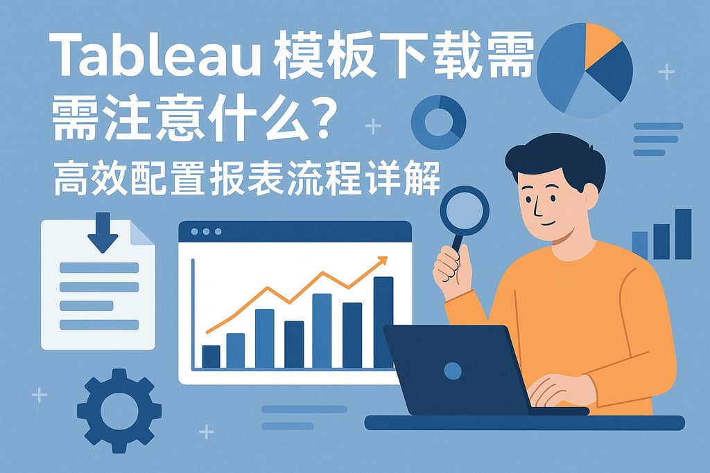 Tableau模板下载需要注意什么？高效配置报表流程详解