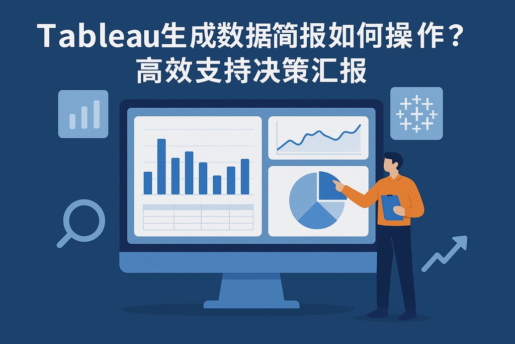 Tableau生成数据简报如何操作？高效支持决策汇报