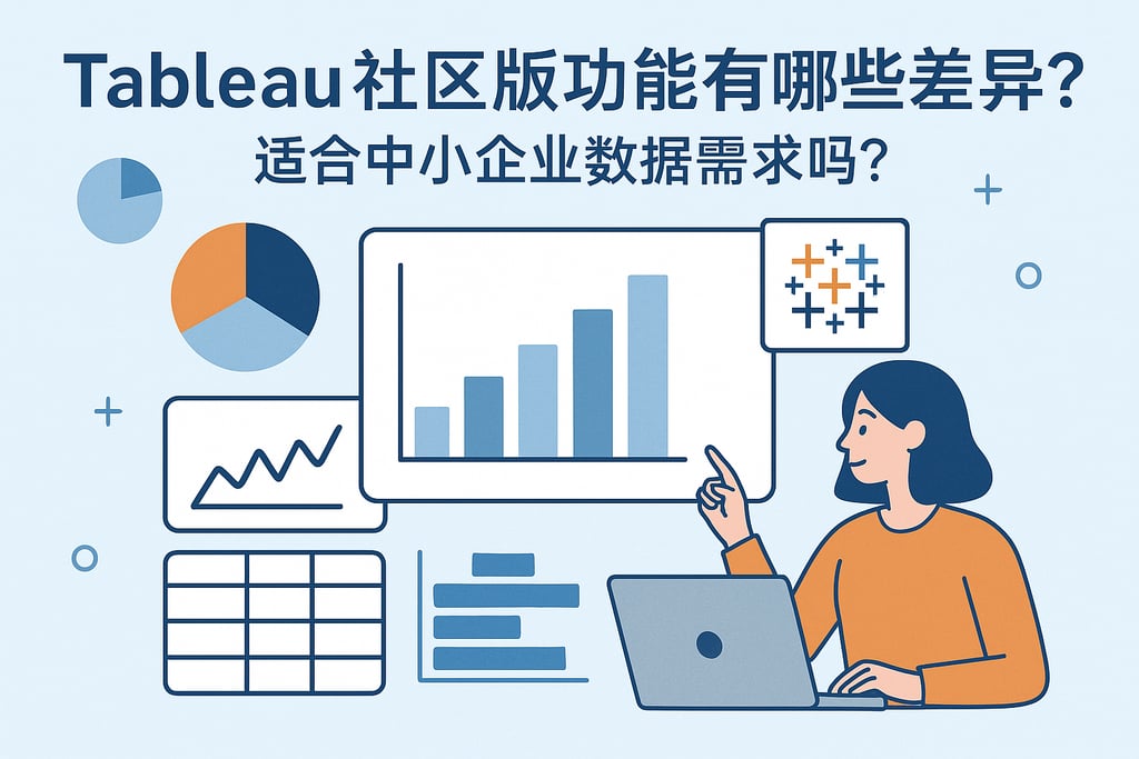 Tableau社区版功能有哪些差异？适合中小企业数据需求吗？