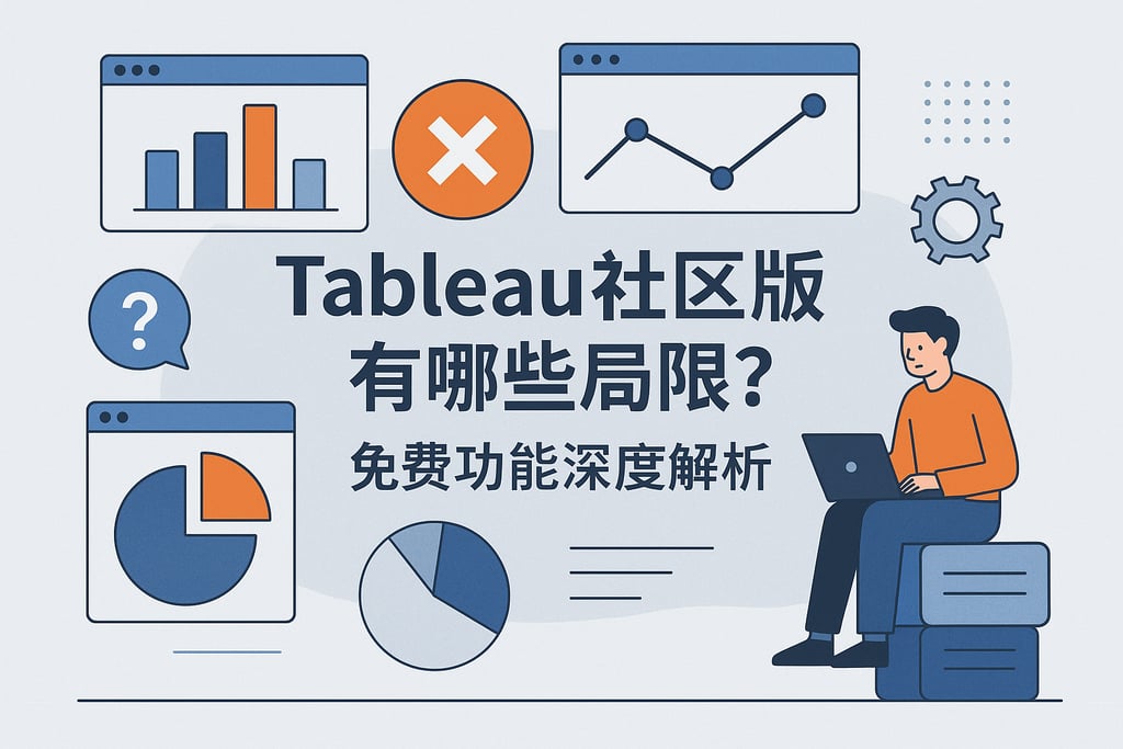 Tableau社区版有哪些局限？免费功能深度解析