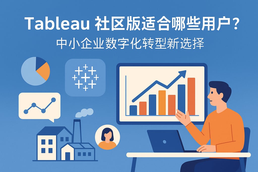 Tableau社区版适合哪些用户？中小企业数字化转型新选择