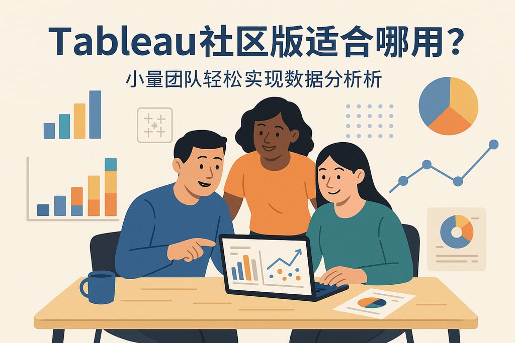 Tableau社区版适合哪些用户？小团队轻松实现数据分析