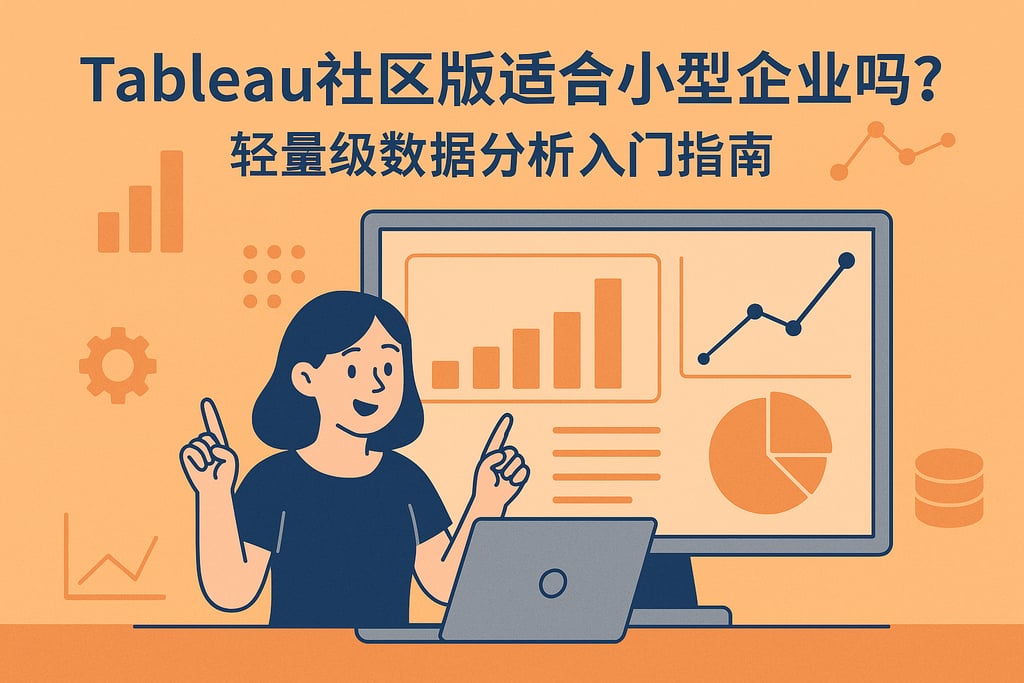 Tableau社区版适合小型企业吗？轻量级数据分析入门指南