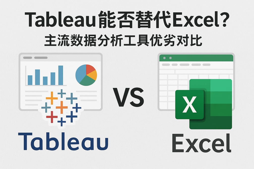 Tableau能否替代Excel？主流数据分析工具优劣对比
