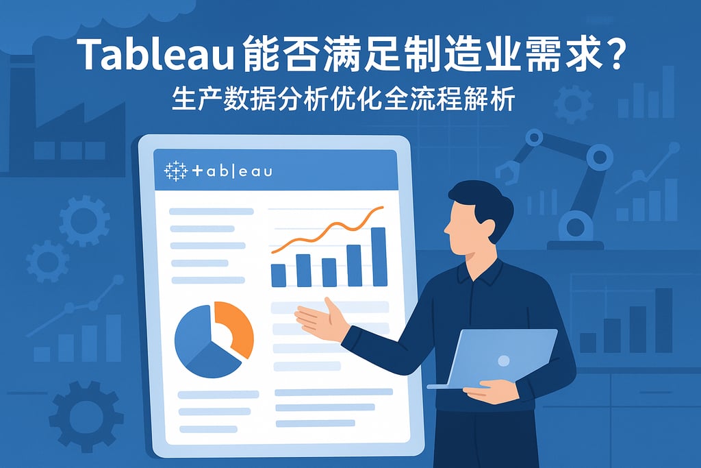 Tableau能否满足制造业需求？生产数据分析优化全流程解析