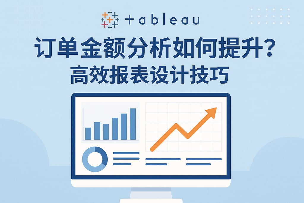 Tableau订单金额分析如何提升？高效报表设计技巧