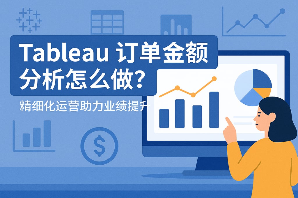 Tableau订单金额分析怎么做？精细化运营助力业绩提升