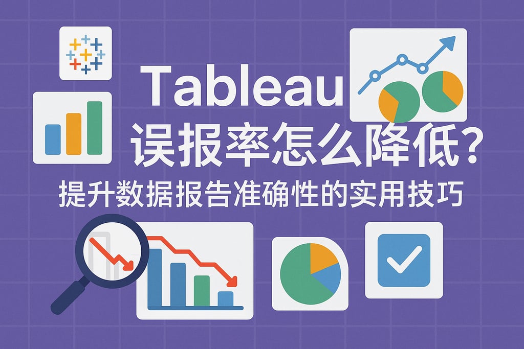 Tableau误报率怎么降低？提升数据报告准确性的实用技巧