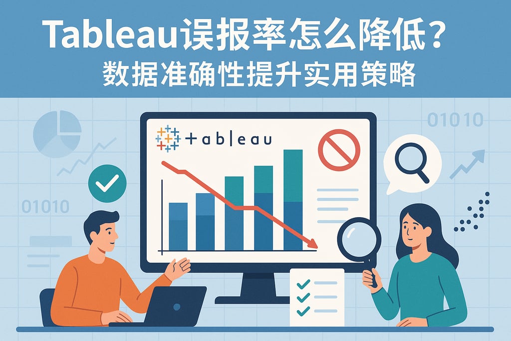 Tableau误报率怎么降低？数据准确性提升实用策略