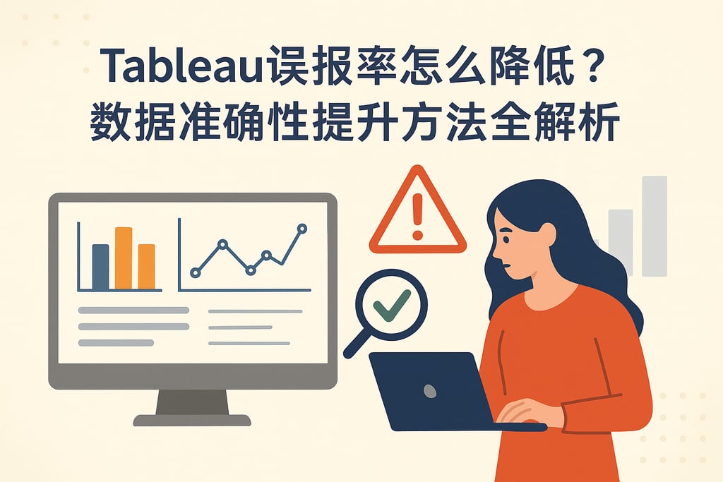 Tableau误报率怎么降低？数据准确性提升方法全解析