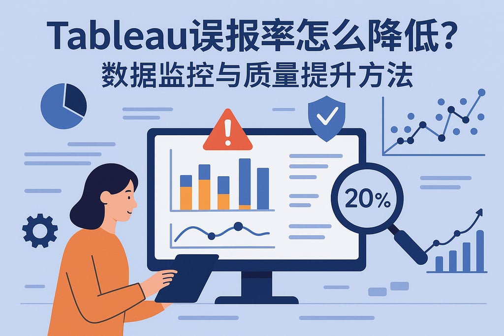 Tableau误报率怎么降低？数据监控与质量提升方法