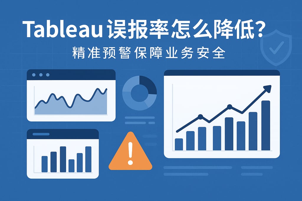 Tableau误报率怎么降低？精准预警保障业务安全
