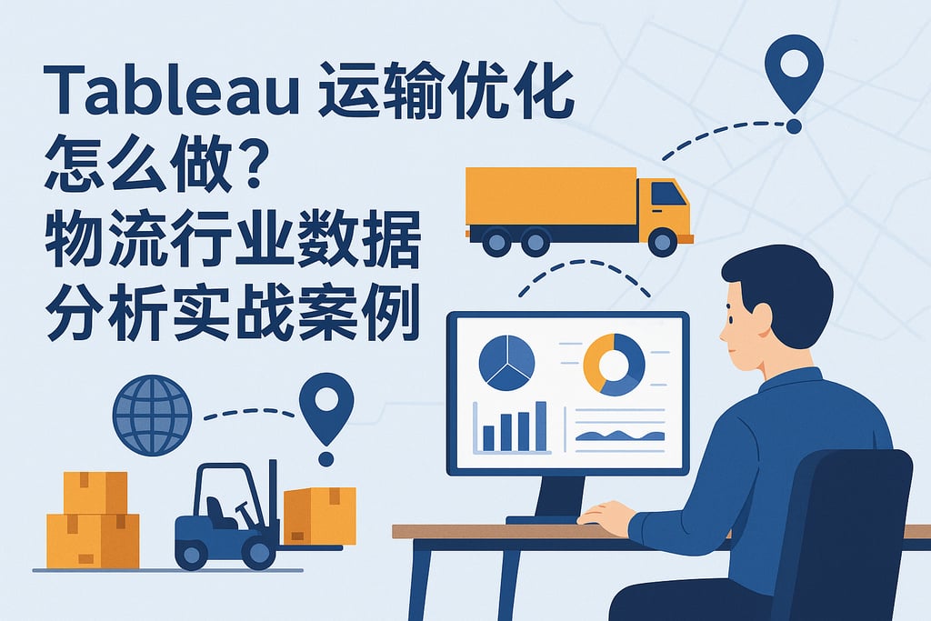 Tableau运输优化怎么做？物流行业数据分析实战案例
