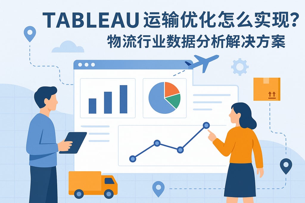 Tableau运输优化怎么实现？物流行业数据分析解决方案