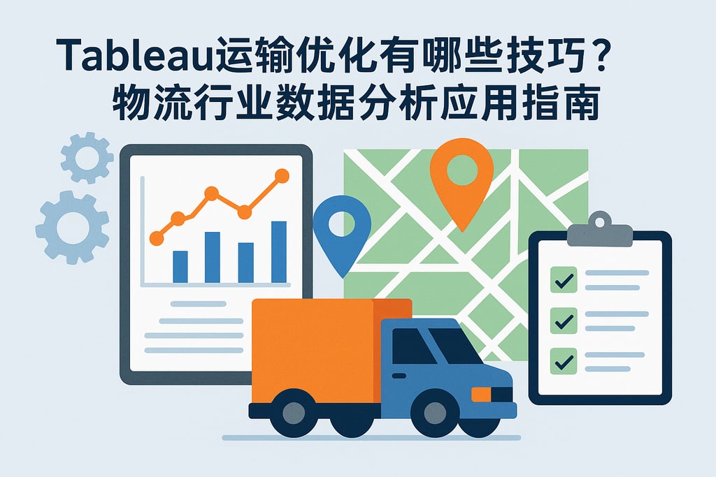Tableau运输优化有哪些技巧？物流行业数据分析应用指南