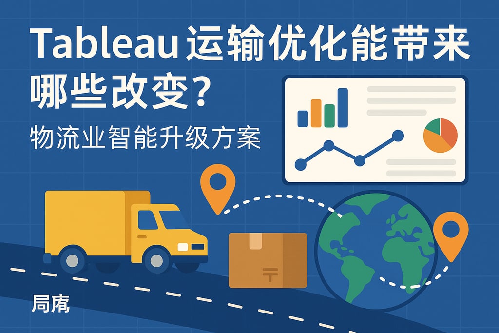 Tableau运输优化能带来哪些改变？物流行业智能升级方案。