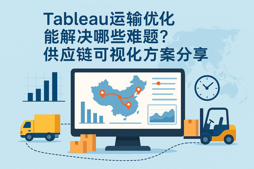 Tableau运输优化能解决哪些难题？供应链可视化方案分享