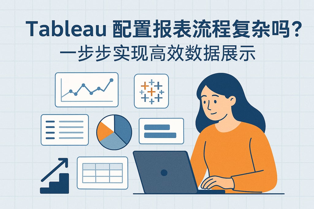 Tableau配置报表流程复杂吗？一步步实现高效数据展示