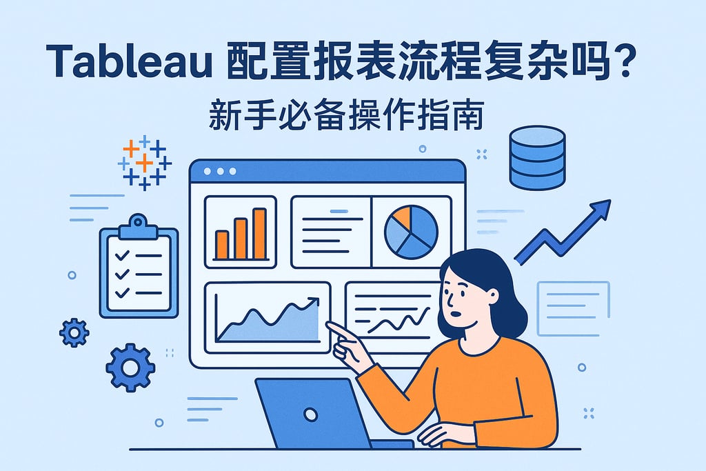 Tableau配置报表流程复杂吗？新手必备操作指南
