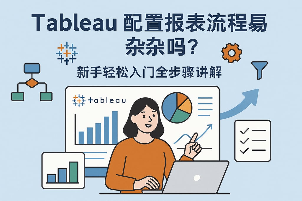 Tableau配置报表流程复杂吗？新手轻松入门全步骤讲解