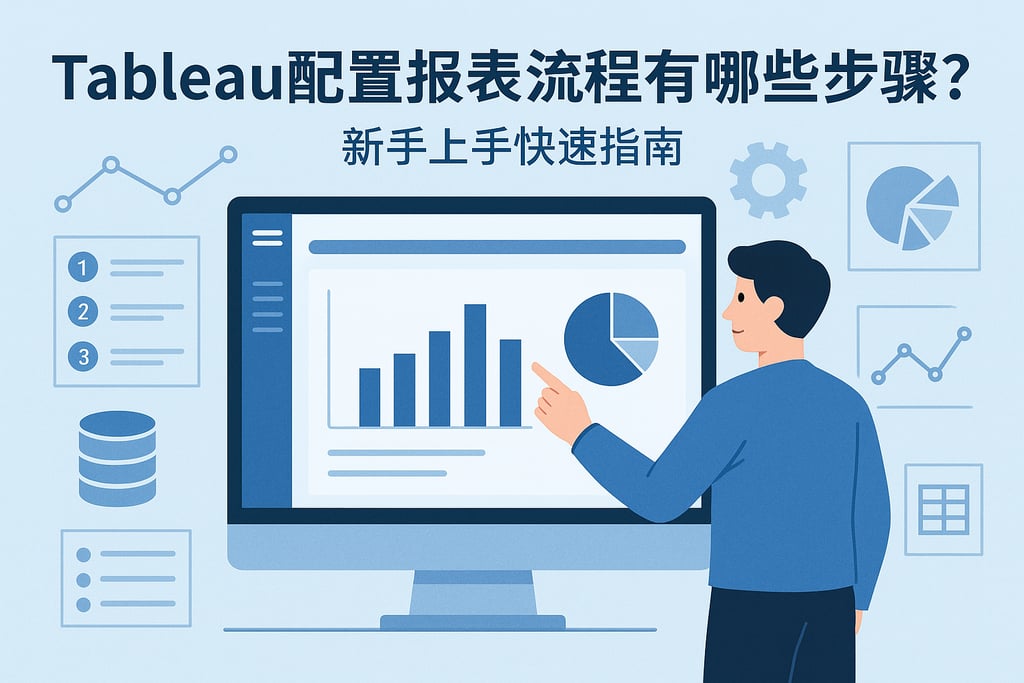 Tableau配置报表流程有哪些步骤？新手上手快速指南