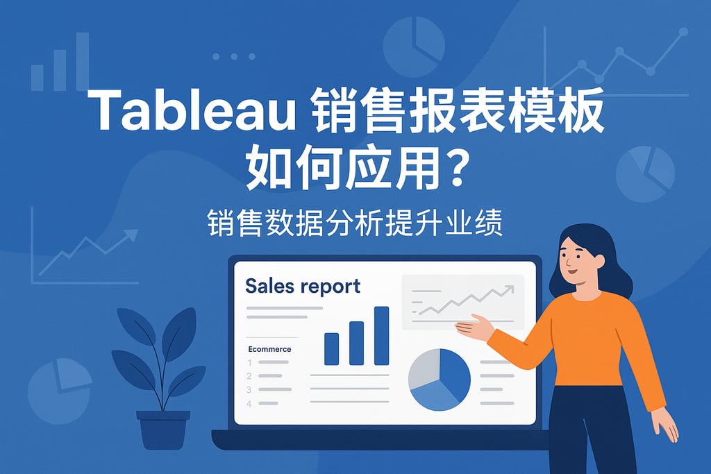 Tableau销售报表模板如何应用？销售数据分析提升业绩