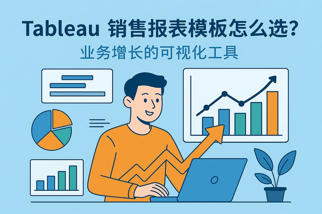 Tableau销售报表模板怎么选？业务增长的可视化工具